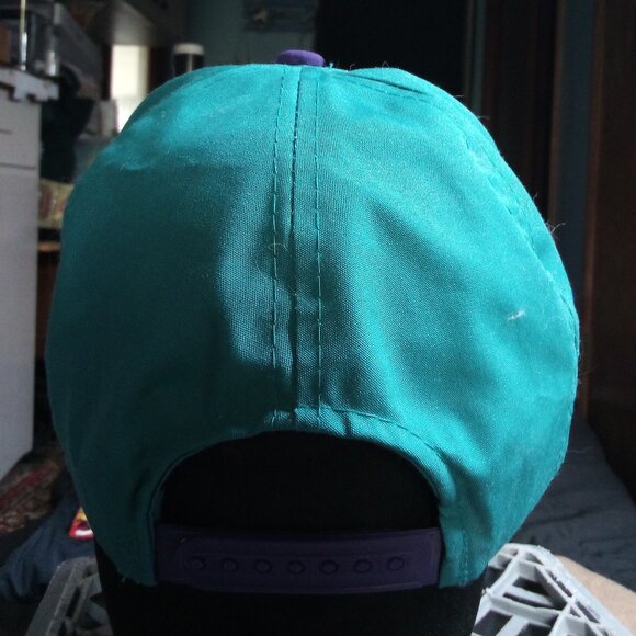 Vintage 90s Budweiser King Of Beers Snap Hat Cap - Picture 3 of 7